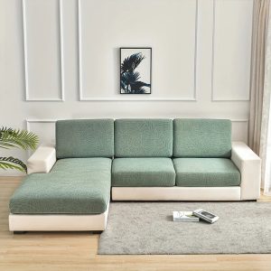 Housse de fauteuil imperméable en jacquard