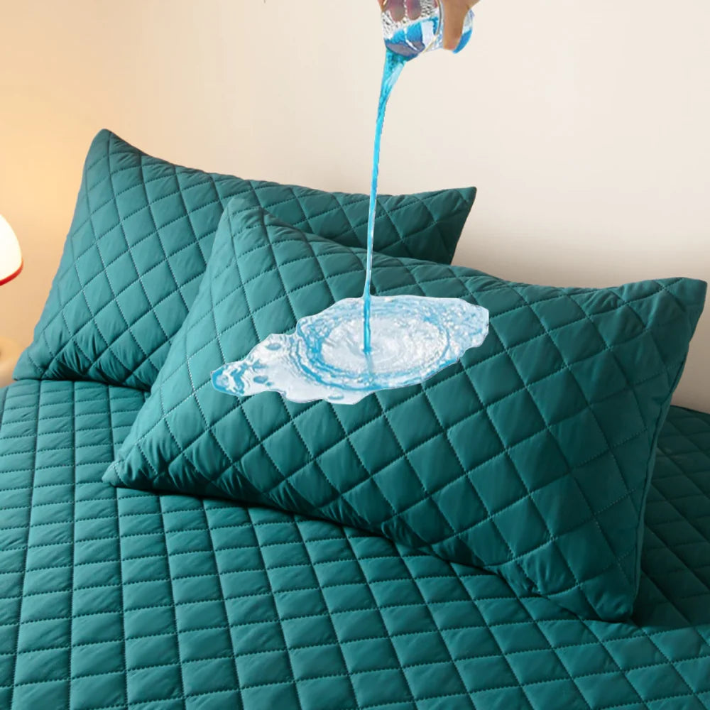 Protège oreiller imperméable et antibactérien