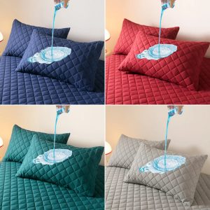 Protège oreiller imperméable et antibactérien
